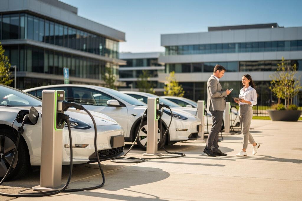 Ladeinfrastruktur für Gewerbe und Betreiber – Zenrise GmbH