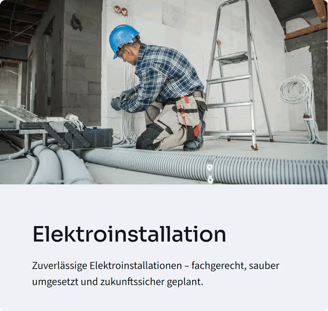 Elektroinstallation in Ihrer Region